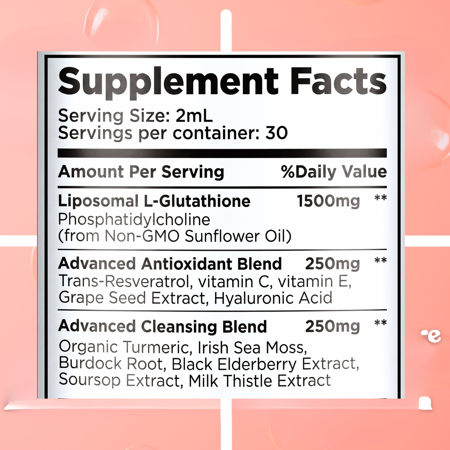 CtrlGirl™ Lipo Gluta Drops